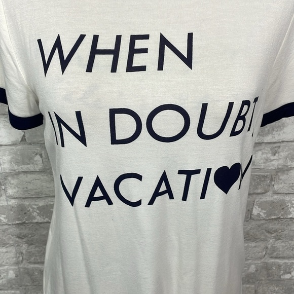 Raggs II Riches When In Doubt Vacation Tee - Picture 2 of 6